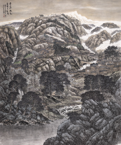 南山与秋色、气势两相高