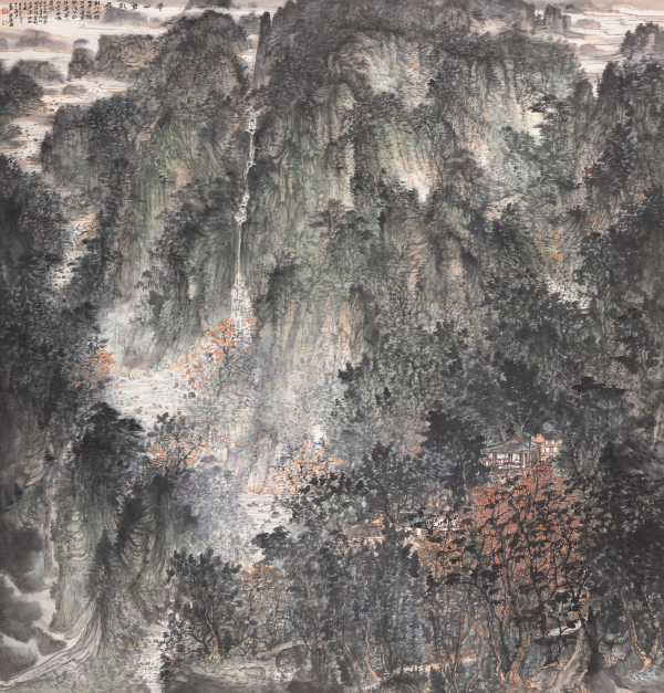 华山紫气升