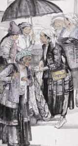 德娥圩上人正忙之一