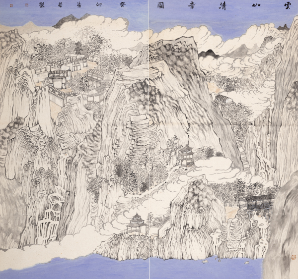 云山清音图