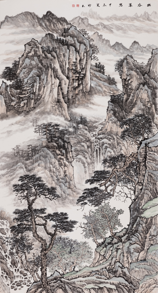 幽谷翠岩