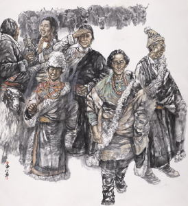 明媚的雪域阳光