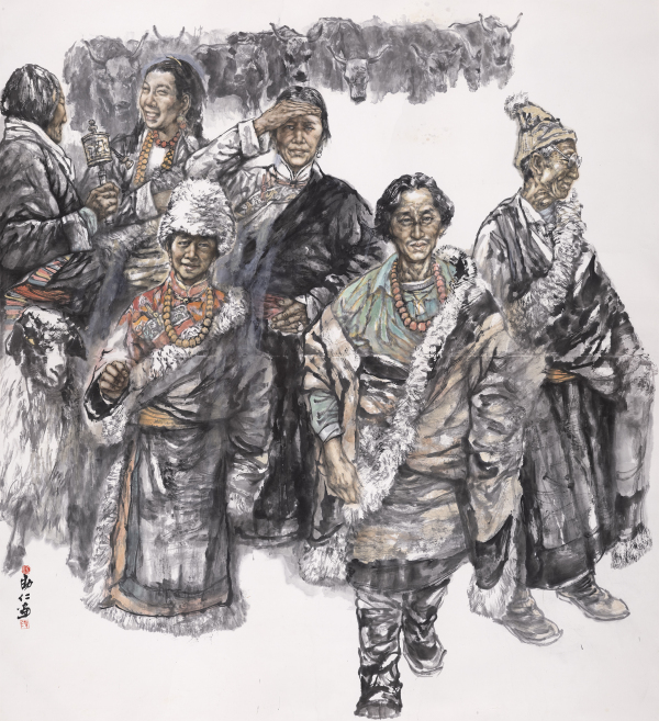 明媚的雪域阳光