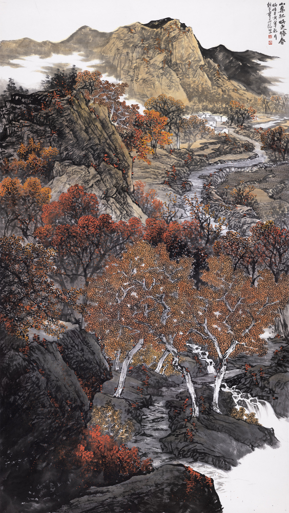 山叶红时更胜春