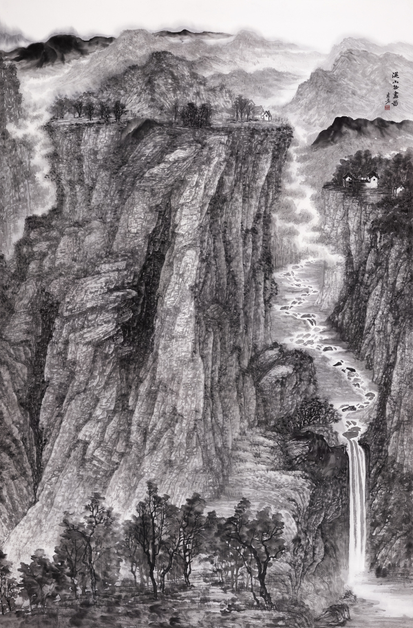 溪山无尽图