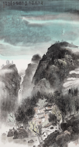 浮天水送无穷处