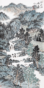 故山似画屏