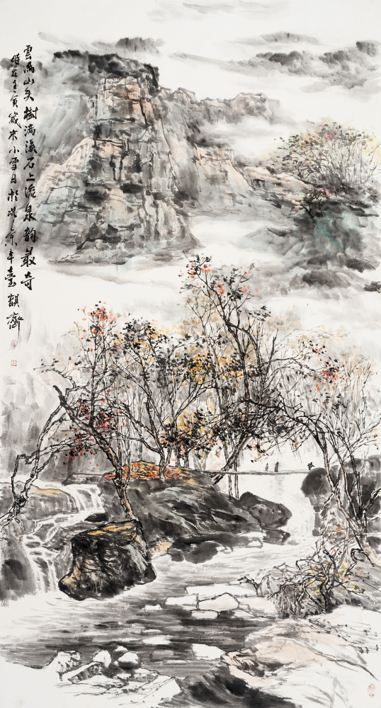 云满山头树满溪