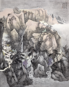 溪山一隅醉春风