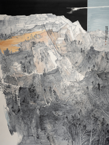 云烟万里锁秋山