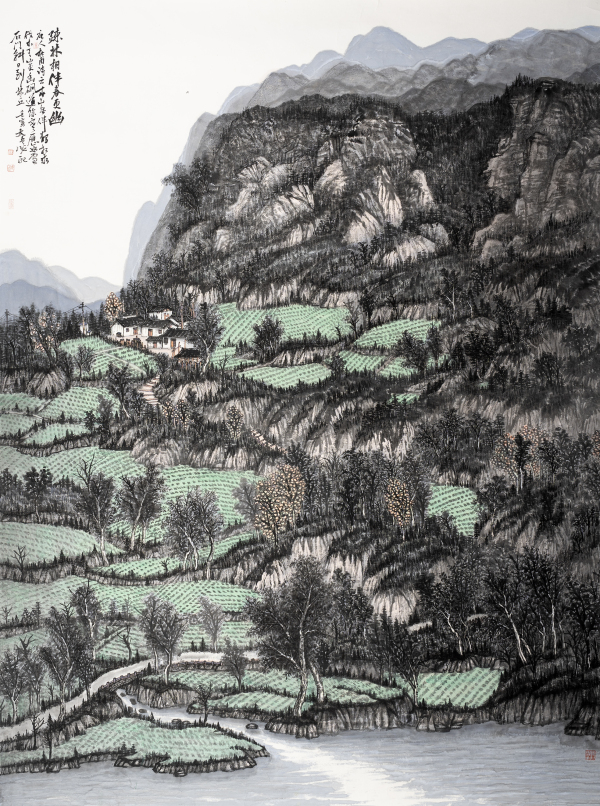 疏林相伴春更幽