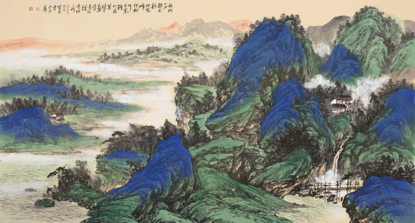 秋涧石头泉韵细