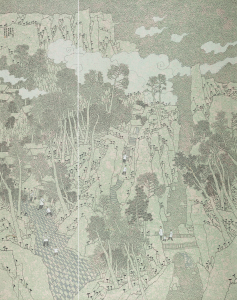 白云入碧山