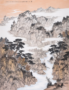 群玉山横翡翠屏