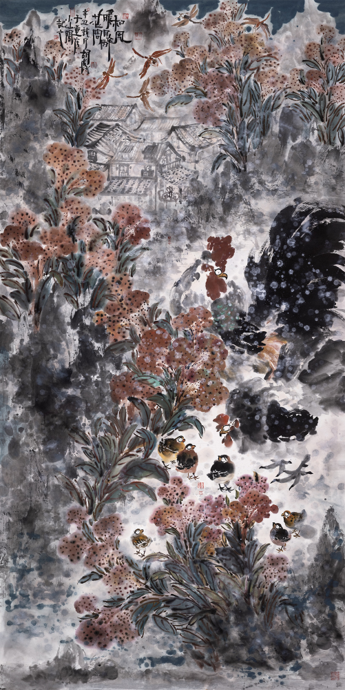 和风暖日醉花间