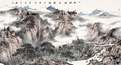 一溪烟咽寺楼钟