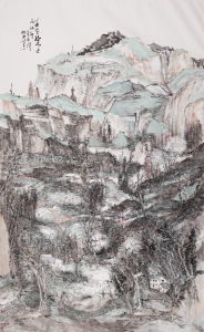 远山含黛