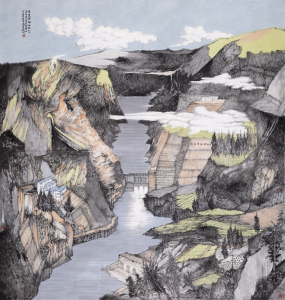 春光无限山满色