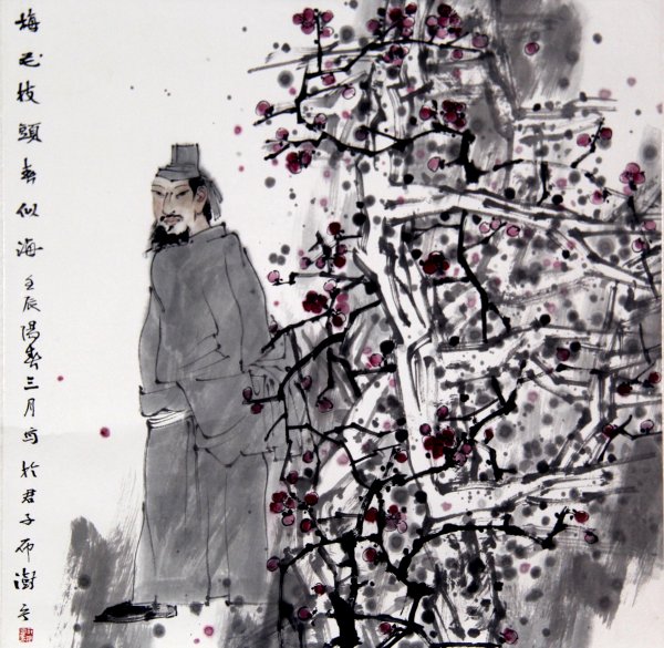 梅花枝头春似海