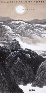 千里黄云白日曛