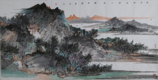 渔舟唱的溪山幽