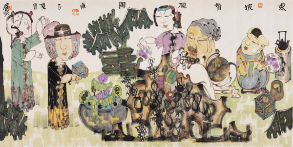 东坡赏砚图1
