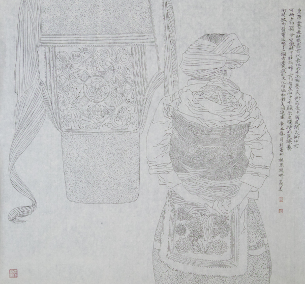 壮乡背上的摇篮