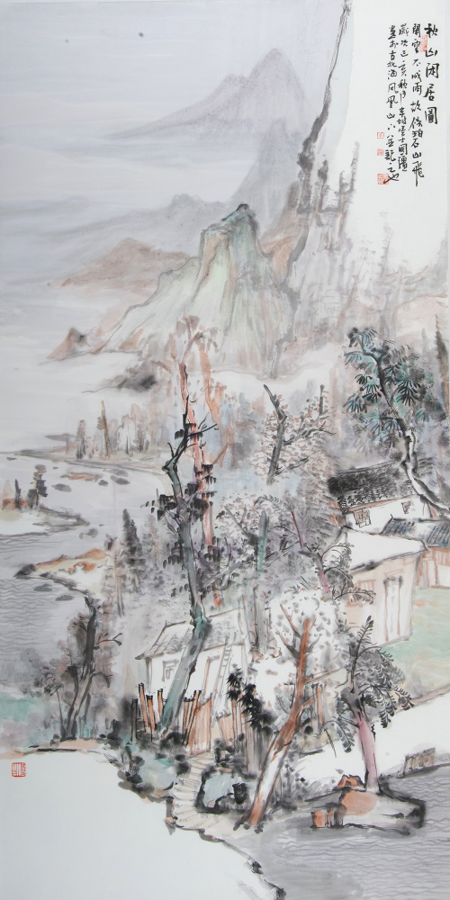 秋山闲居图