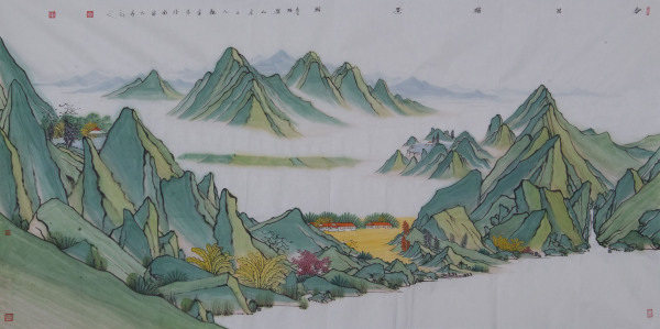 春日瑞景图