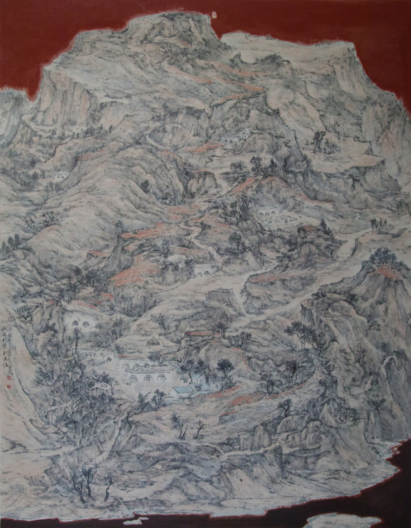 她在圪梁我在沟