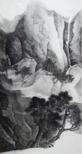 涧底青松不染尘