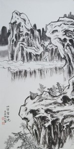 山空碧水流