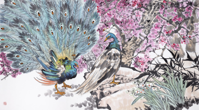 烟花三月瑞鸟欢