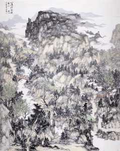 一湾清水绕家山