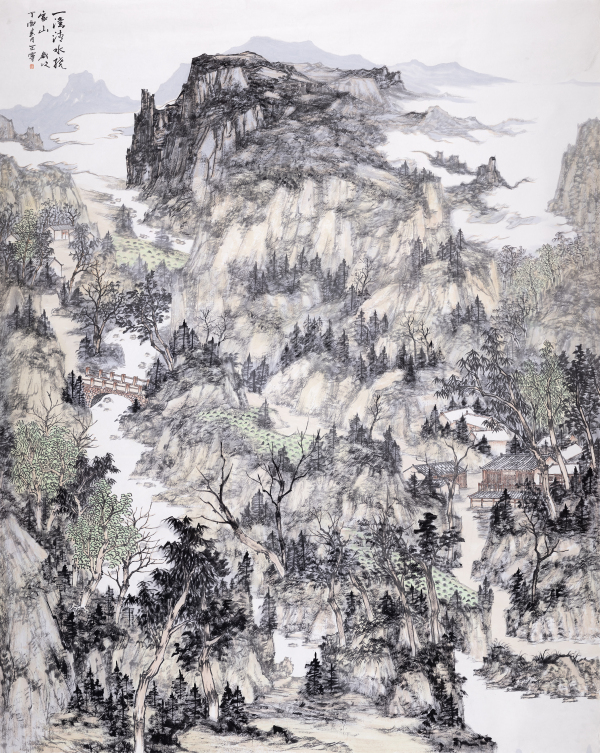 一湾清水绕家山