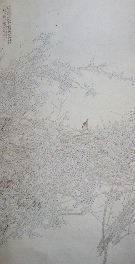 岚雾今朝重，江山此地深