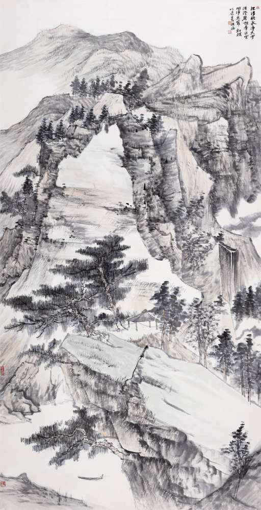 清江秋水净天宇