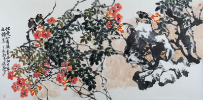 披云似有凌霄志