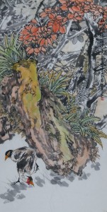 禅林心神隐，雅境意气通