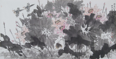 风定池莲自在香