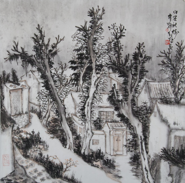 山居秋梅