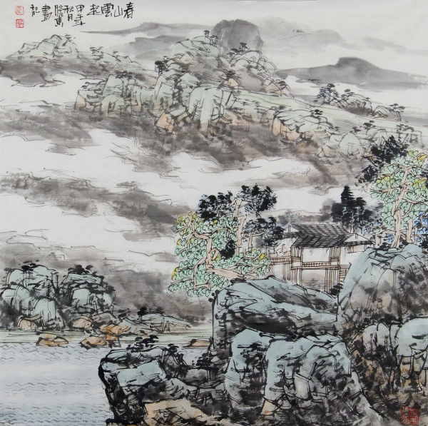 春山云起