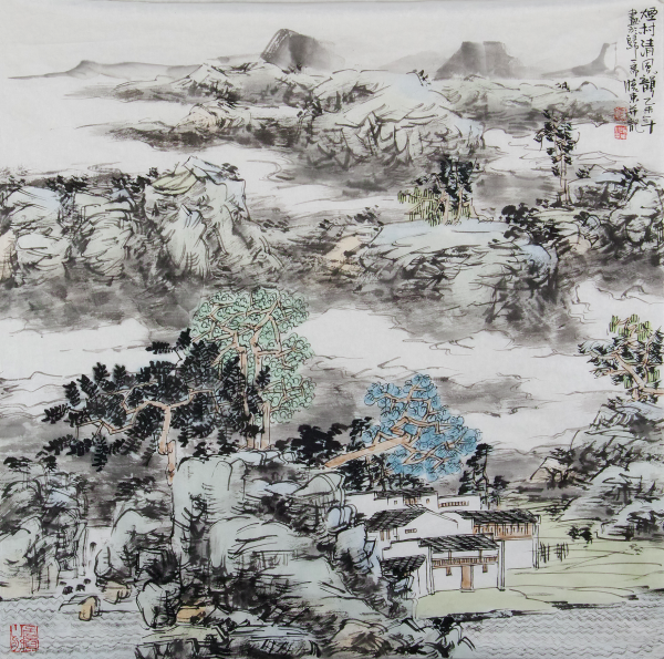 烟村清风韵