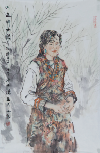 河边柳初绿