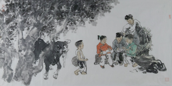 迷人的连环书画