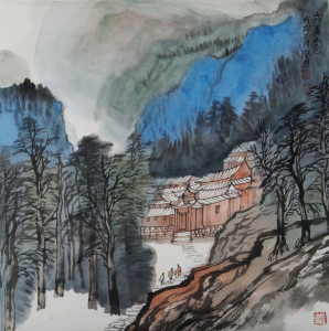 峨眉山色