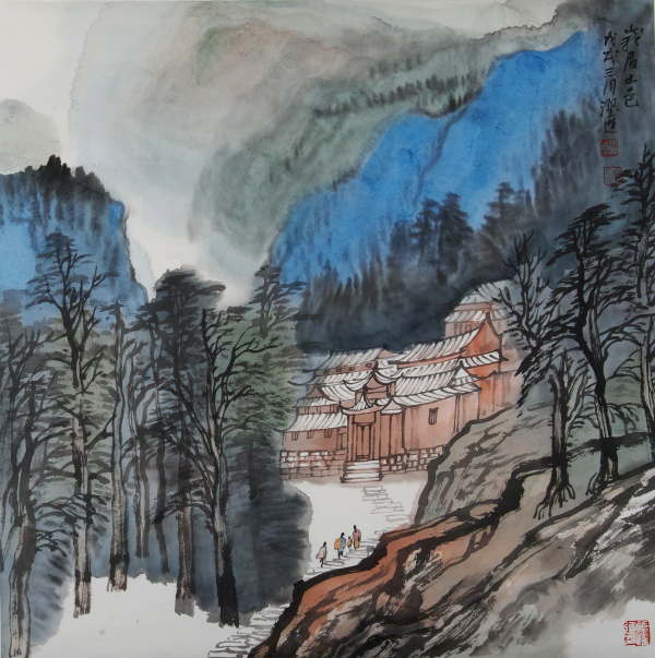 峨眉山色