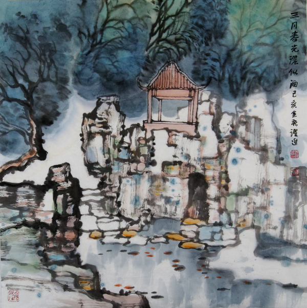 三月春光浓似酒