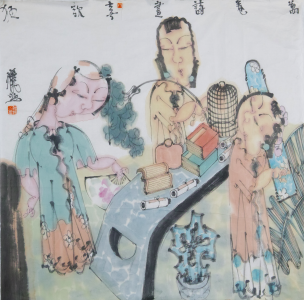 万卷诗书喜欲狂