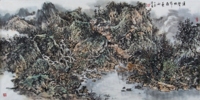 溪声犹带夜来雨2